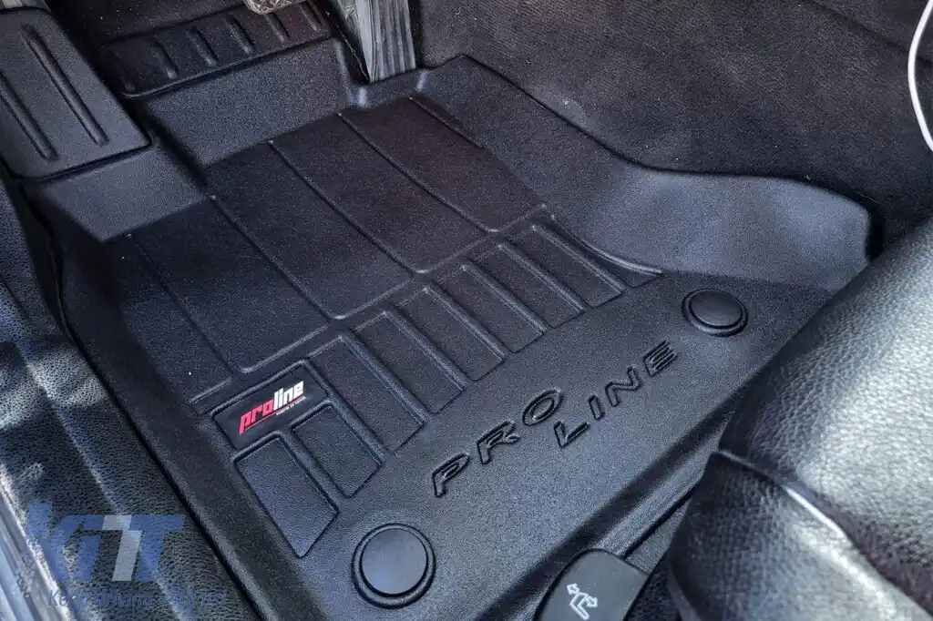 Mănuși de cauciuc specifice din seria Frogum 3D ProLine, potrivite pentru BMW Seria 5 F10, F11 2011-2015 X-Drive, set de 4 piese, culoare neagră, cu garanție de 24 de luni-image-6220919