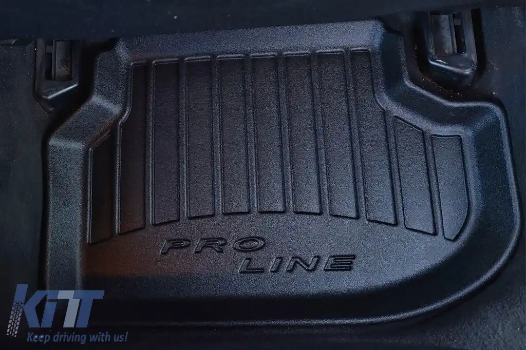 Mănuși de cauciuc specifice din seria Frogum 3D ProLine, potrivite pentru BMW Seria 5 F10, F11 2011-2015 X-Drive, set de 4 piese, culoare neagră, cu garanție de 24 de luni-image-6220921