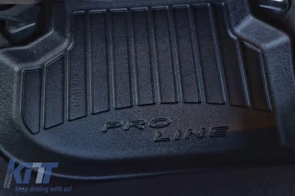 Mănuși de cauciuc specifice din seria Frogum 3D ProLine, potrivite pentru BMW Seria 5 F10, F11 2011-2015 X-Drive, set de 4 piese, culoare neagră, cu garanție de 24 de luni-image-6220922