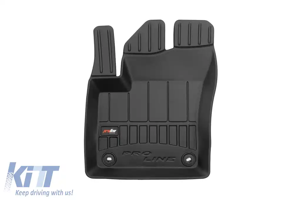 Mănuși de cauciuc specifice din seria Frogum 3D ProLine, potrivite pentru Toyota C-HR Hybrid 2016-2023, după 2023, nu sunt potrivite pentru PHEV, set de 4 piese, culoare neagră, cu garanție de 24 de l-image-6221149