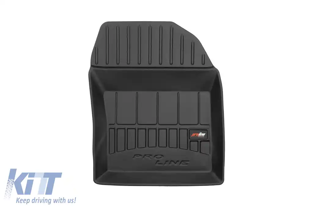 Mănuși de cauciuc specifice din seria Frogum 3D ProLine, potrivite pentru Toyota C-HR Hybrid 2016-2023, după 2023, nu sunt potrivite pentru PHEV, set de 4 piese, culoare neagră, cu garanție de 24 de l-image-6221150