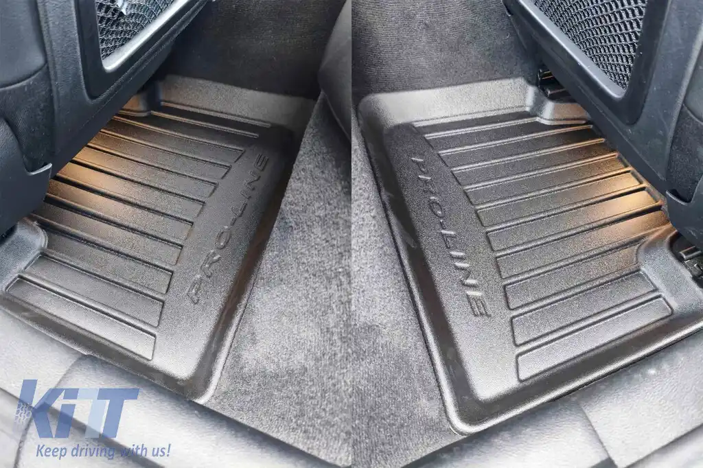 Mănuși de cauciuc specifice din seria Frogum 3D ProLine, potrivite pentru BMW Seria 3 G20, G21 după 2018, Seria 4 G26 Gran Coupe după 2021, set de 4 piese, culoare neagră, cu garanție de 24 de luni-image-6221257