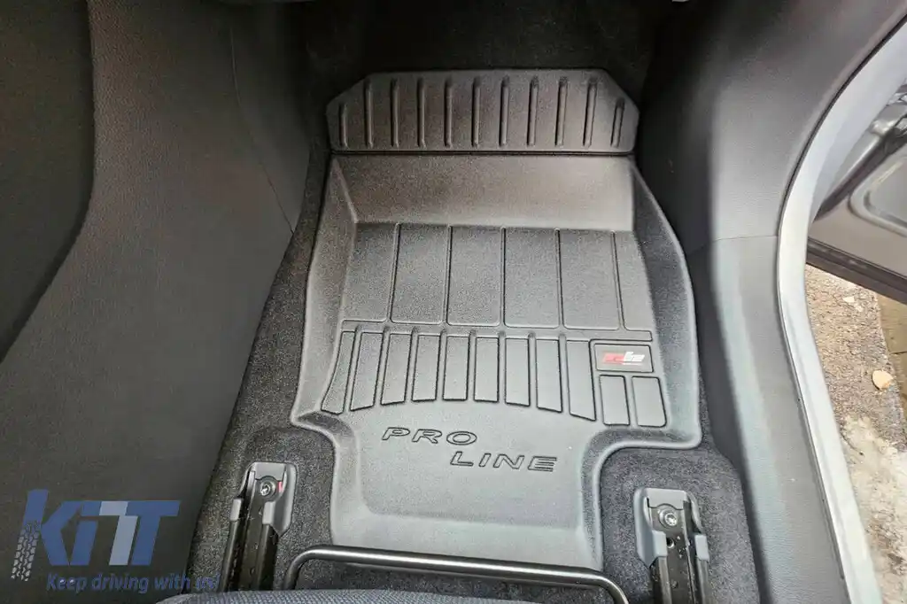 Mănuși de cauciuc specifice din seria Frogum 3D ProLine, potrivite pentru Toyota Rav4, Rav4 Hybrid după 2018, Suzuki Across după 2020, set de 4 piese, culoare neagră, cu garanție de 24 de luni-image-6221817