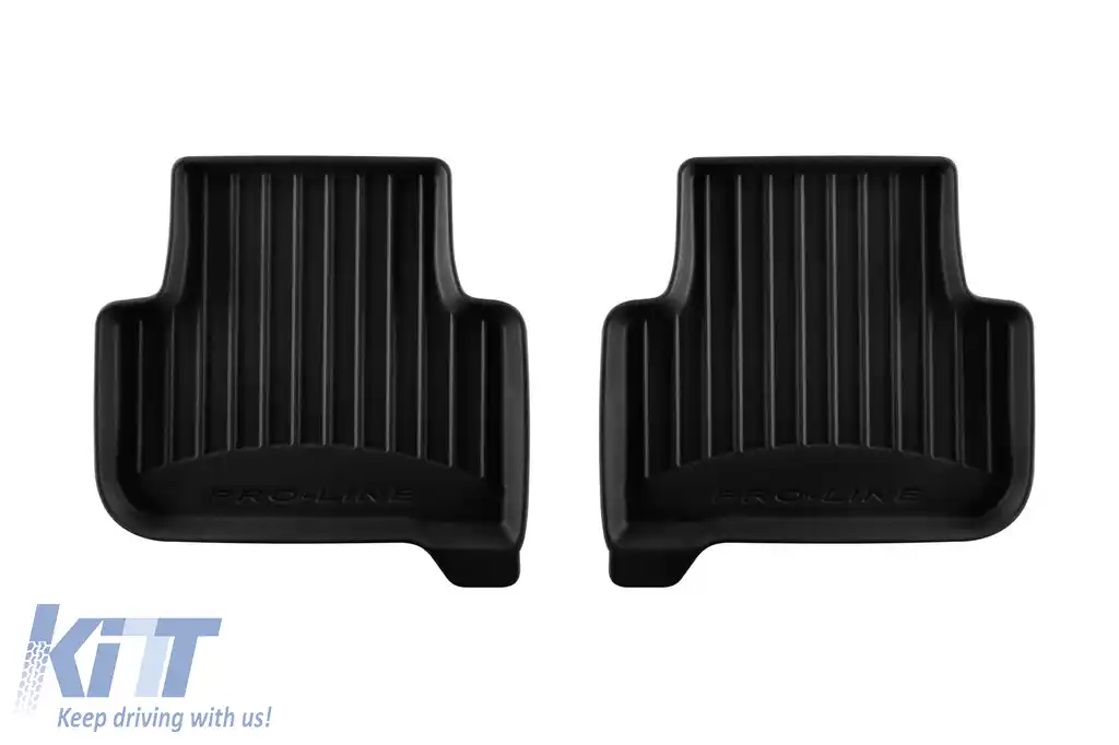 Mănuși de cauciuc specifice din seria Frogum 3D ProLine, potrivite pentru Volkswagen Tiguan după 2024, pe benzină și motorină, nu sunt potrivite pentru Mild Hybrid, set de 4 piese, culoare neagră, cu -image-6224084