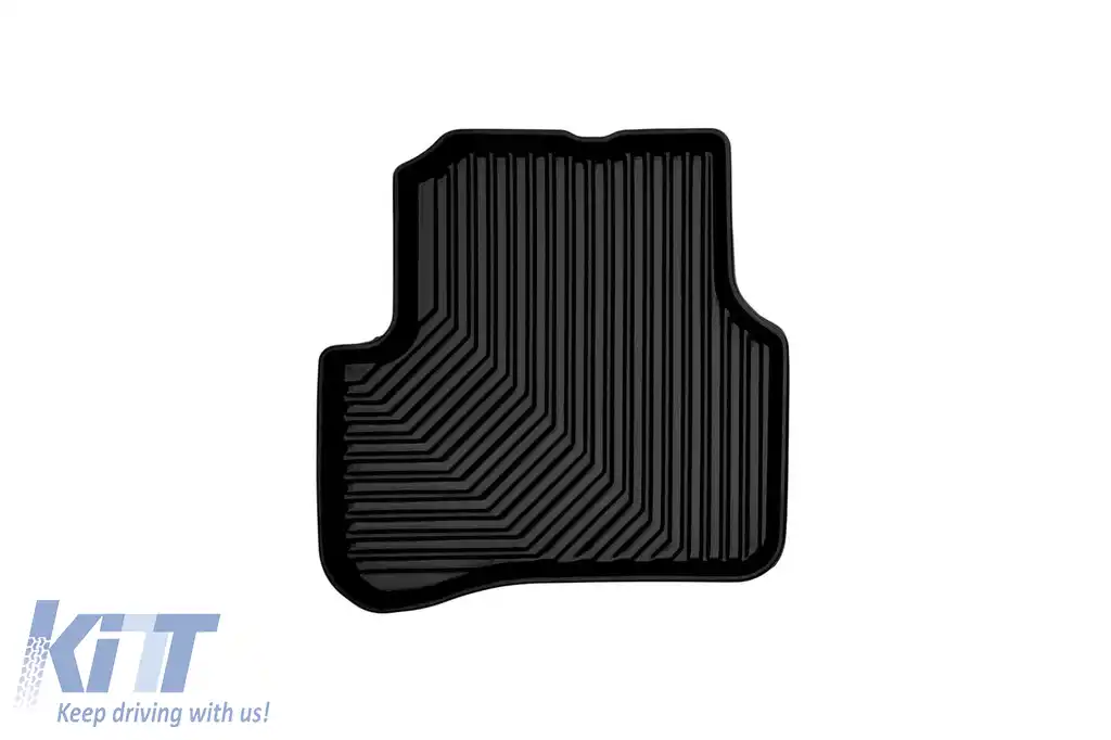 Mănuși de cauciuc specifice din seria Frogum Nr. 77, potrivite pentru VW Passat B6, B7 2005-2014, CC 2008-2017, set de 4 piese, culoare neagră-image-6226517