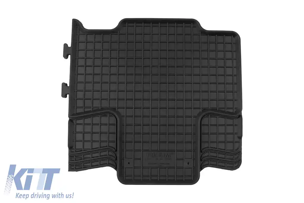 Mănuși de cauciuc specifice potrivite pentru VW T7 Multivan după 2022, rândul trei, set de 3 piese, culoare neagră-image-6250100