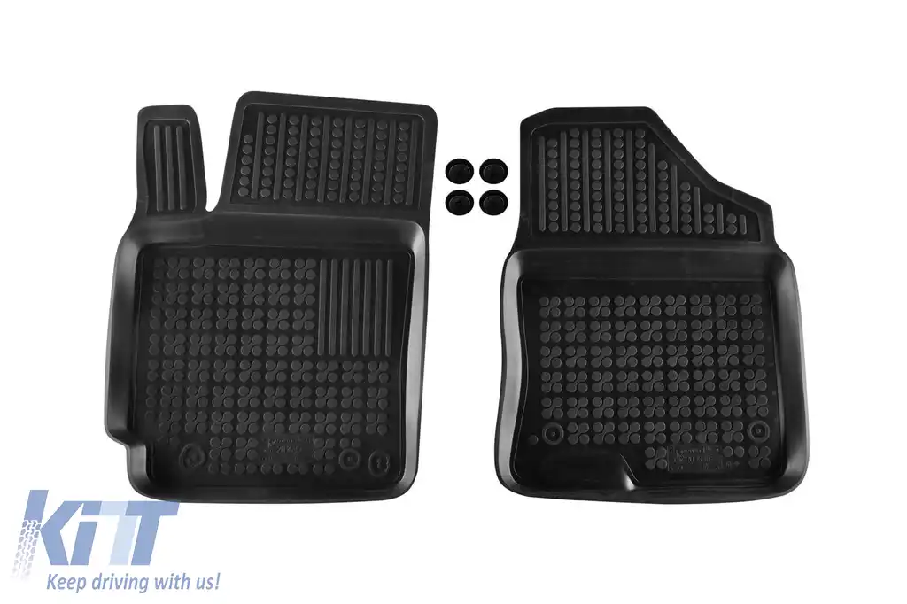 Mănuși de cauciuc specifice potrivite pentru Hyundai Kona Hybrid HEV după 2023, set de 4 piese, culoare neagră-image-6215639