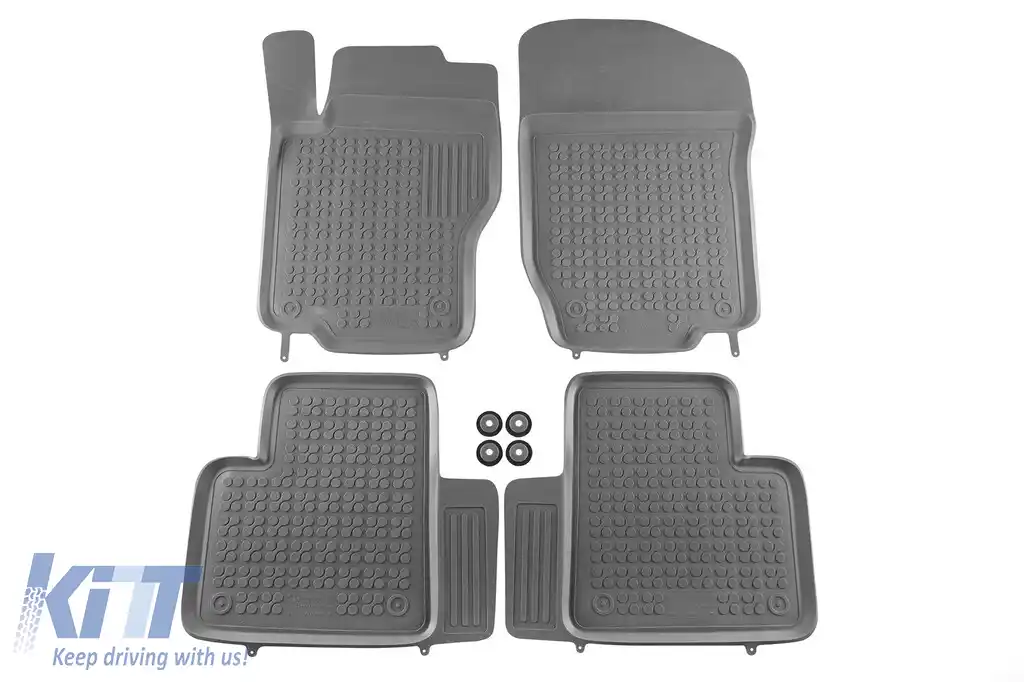 image-20-Mănuși de cauciuc specifice, potrivite pentru Mercedes ML W164 2005-2011, GL X164 2006-2012, set de 4 piese, culoare gri
