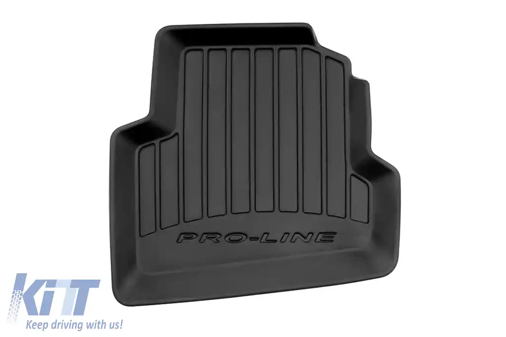 Mănuși de cauciuc specifice, potrivite pentru seria Frogum 3D ProLine pentru Volkswagen Polo IV 2002-2008, Skoda Fabia 2007-2014, set de 4 piese, culoare neagră, cu garanție de 24 de luni-image-6220797