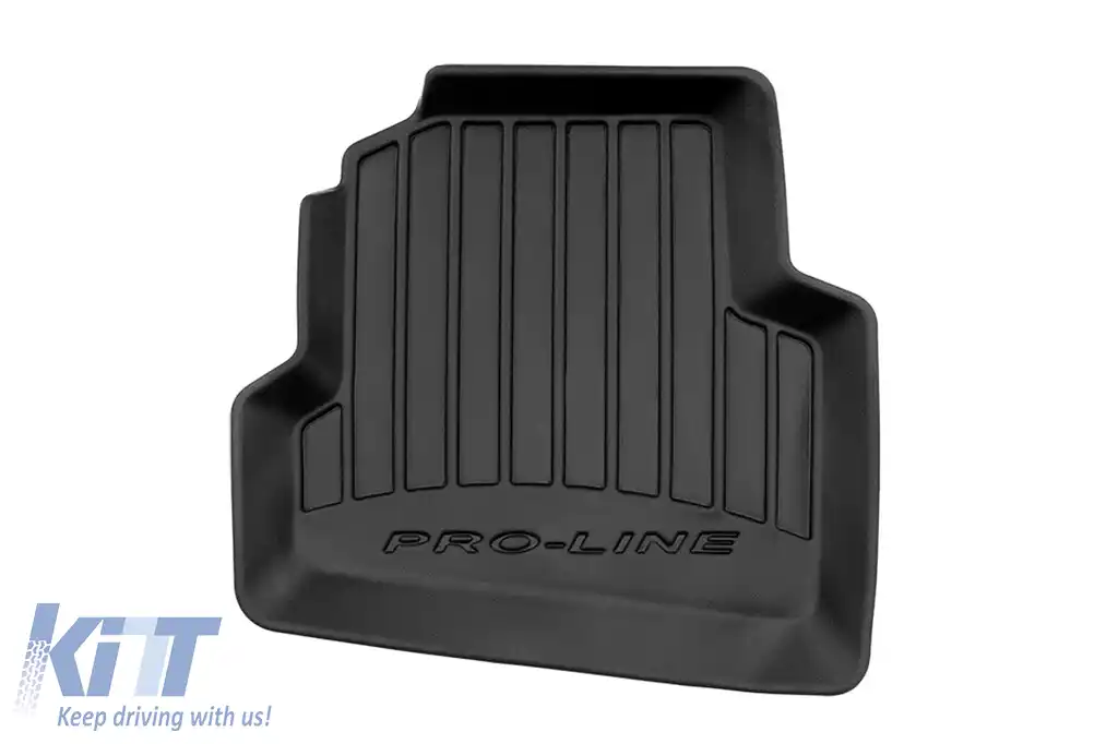 Mănuși de cauciuc specifice, potrivite pentru seria Frogum 3D ProLine pentru Volkswagen Polo IV 2002-2008, Skoda Fabia 2007-2014, set de 4 piese, culoare neagră, cu garanție de 24 de luni-image-6220798