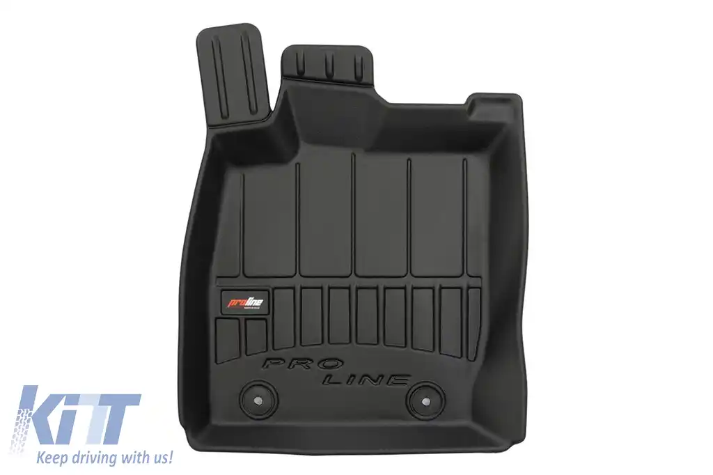 Mănuși de cauciuc specifice potrivite pentru Ford Fiesta Mk VII după 2018, set de 4 piese, culoare neagră, cu garanție de 24 de luni-image-6220803