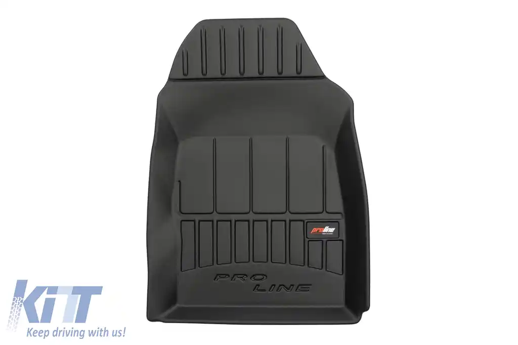 Mănuși de cauciuc specifice potrivite pentru Ford Fiesta Mk VII după 2018, set de 4 piese, culoare neagră, cu garanție de 24 de luni-image-6220804