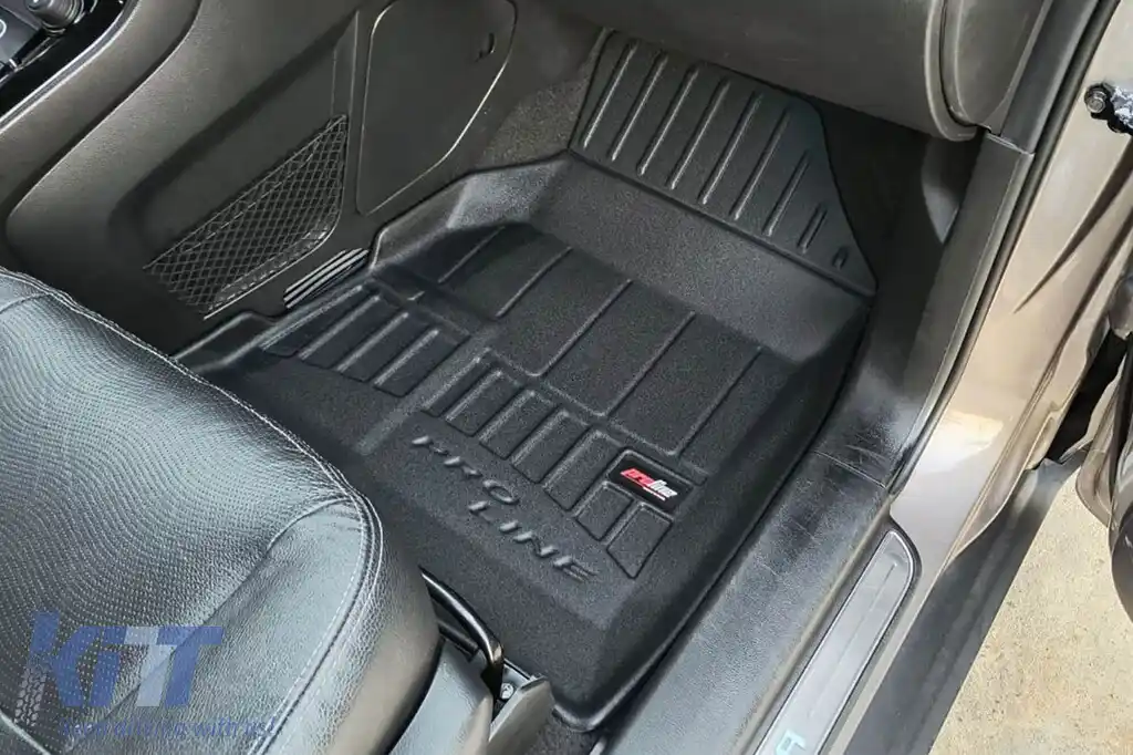 Mănuși de cauciuc specifice, potrivite pentru Chevrolet Captiva 2006-2015, set de 3 piese, culoare neagră, cu garanție de 24 de luni din seria Frogum 3D ProLine.-image-6221046