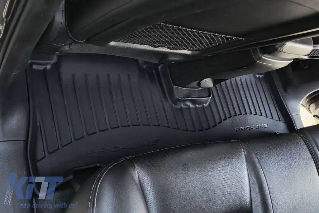 Mănuși de cauciuc specifice, potrivite pentru Chevrolet Captiva 2006-2015, set de 3 piese, culoare neagră, cu garanție de 24 de luni din seria Frogum 3D ProLine.-image-6221048