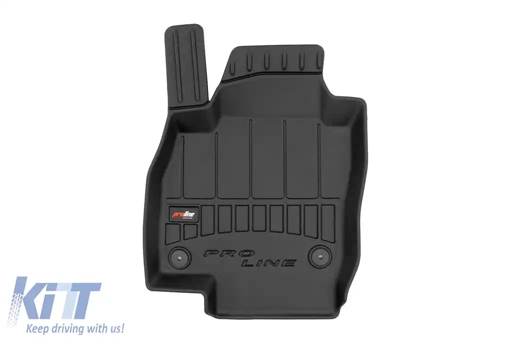 Mănuși de cauciuc specifice, potrivite pentru Volkswagen Polo VI, Seat Ibiza, Seat Arona după 2017, Skoda Fabia după 2021, set de 4 piese, culoare neagră, cu garanție de 24 de luni-image-6221054