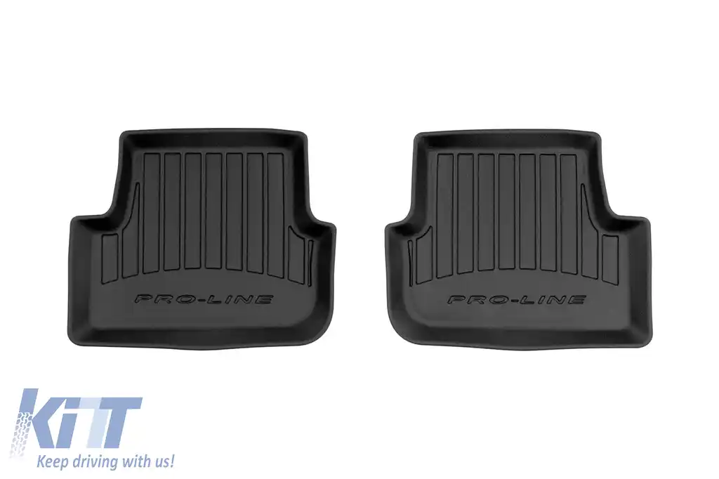 Mănuși de cauciuc specifice, potrivite pentru Volkswagen Polo VI, Seat Ibiza, Seat Arona după 2017, Skoda Fabia după 2021, set de 4 piese, culoare neagră, cu garanție de 24 de luni-image-6221056