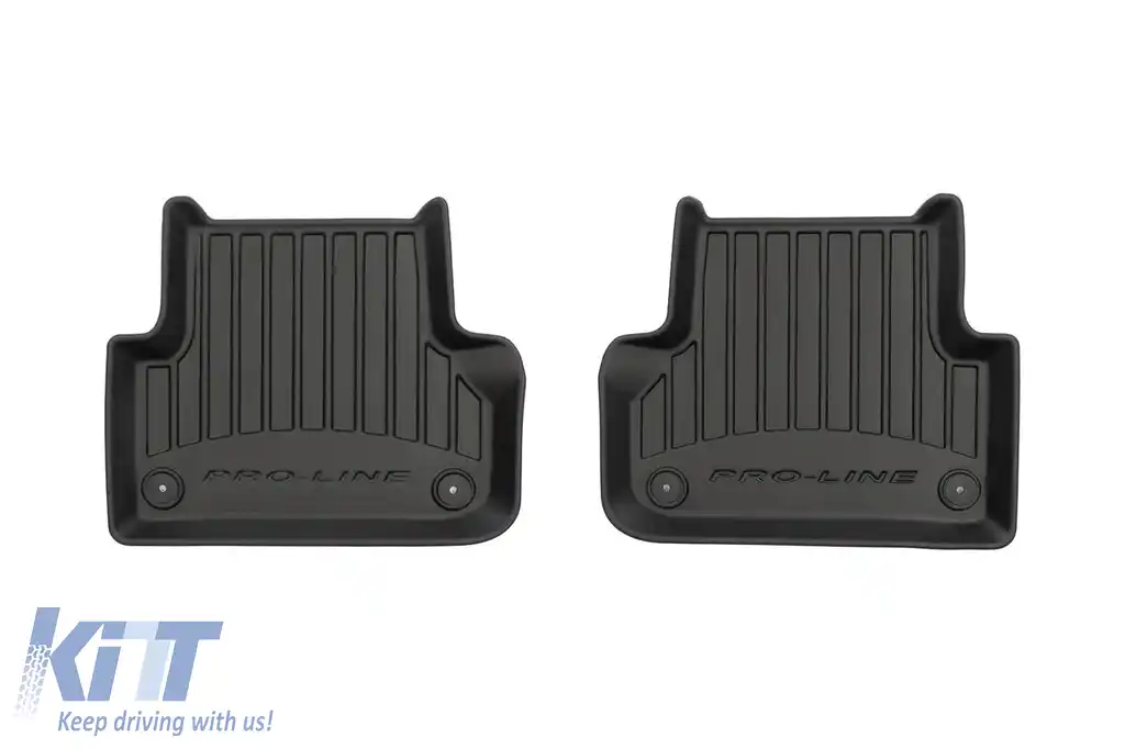 Mănuși de cauciuc specifice potrivite pentru Audi A4 B9 după 2016, set de 4 piese, culoare neagră, cu garanție de 24 de luni-image-6221065