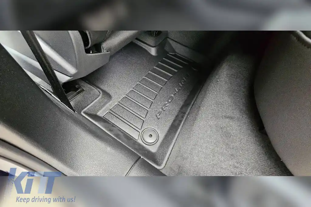 Mănuși de cauciuc specifice potrivite pentru Audi Q5 după 2017, set de 4 piese, culoare neagră, cu garanție de 24 de luni-image-6221111