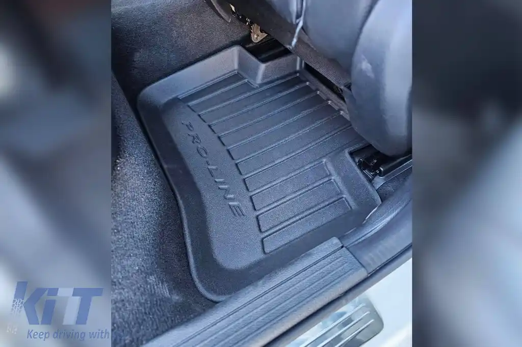 Mănuși de cauciuc specifice potrivite pentru Mercedes GLK X204 2008-2015, set de 4 piese, culoare neagră, cu garanție de 24 de luni-image-6221192