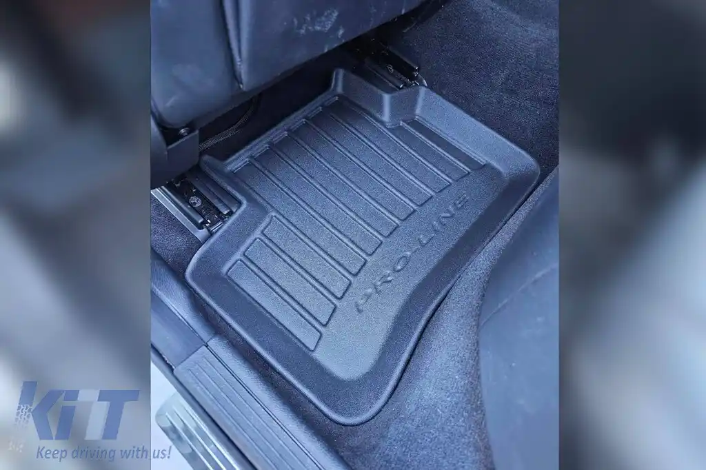 Mănuși de cauciuc specifice potrivite pentru Mercedes GLK X204 2008-2015, set de 4 piese, culoare neagră, cu garanție de 24 de luni-image-6221193