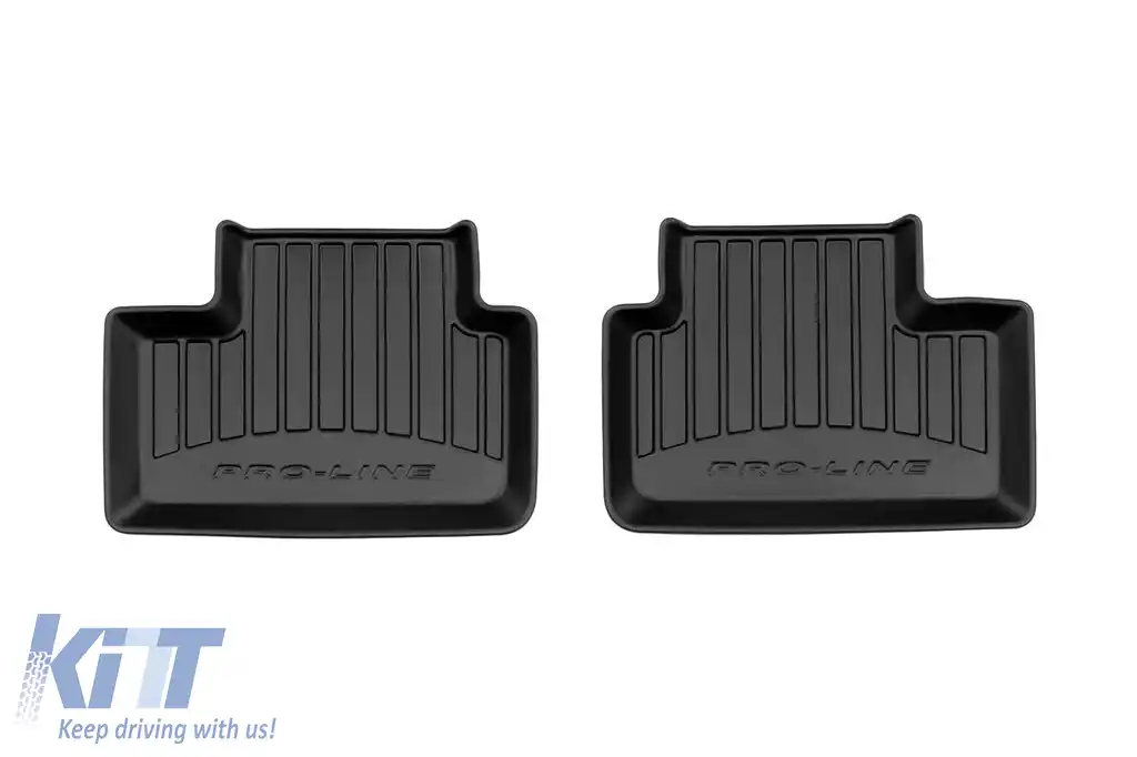 Mănuși de cauciuc specifice potrivite pentru Volvo XC40 după 2017, set de 4 piese, culoare neagră, cu garanție de 24 de luni-image-6221236