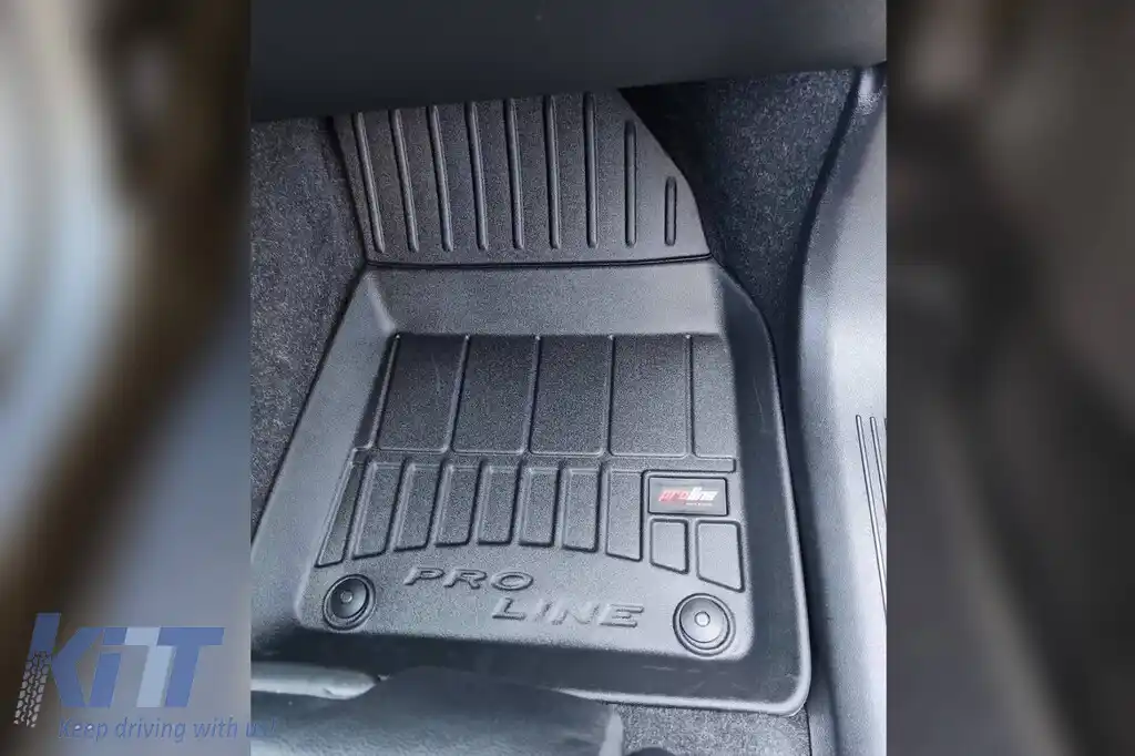 Mănuși de cauciuc specifice potrivite pentru Volvo XC40 după 2017, set de 4 piese, culoare neagră, cu garanție de 24 de luni-image-6221238