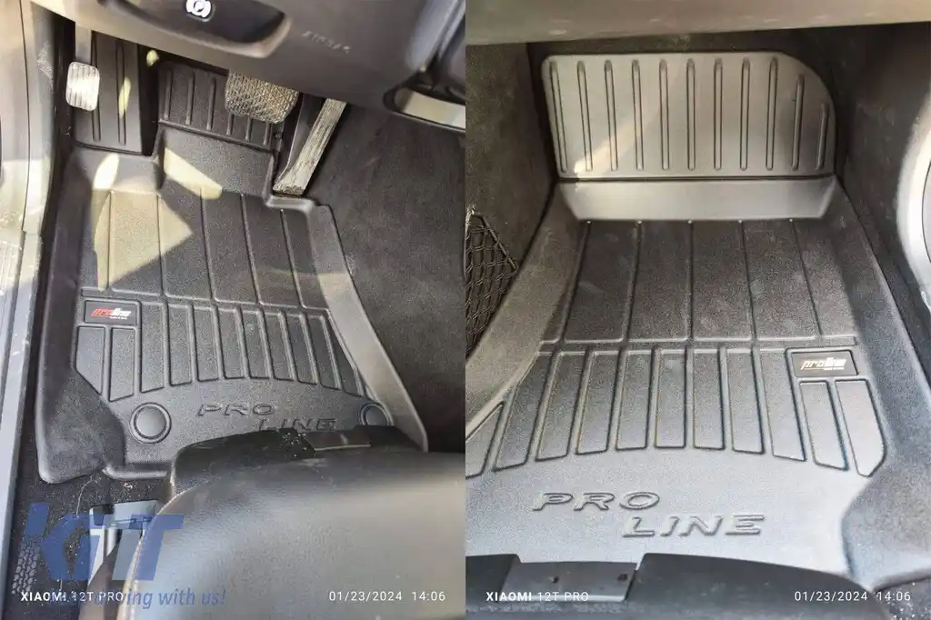 Mănuși de cauciuc specifice, potrivite pentru Mercedes CLS C218 coupe, X218 Shooting brake 2010-2018, set de 4 piese, culoare neagră, cu garanție de 24 de luni-image-6221267