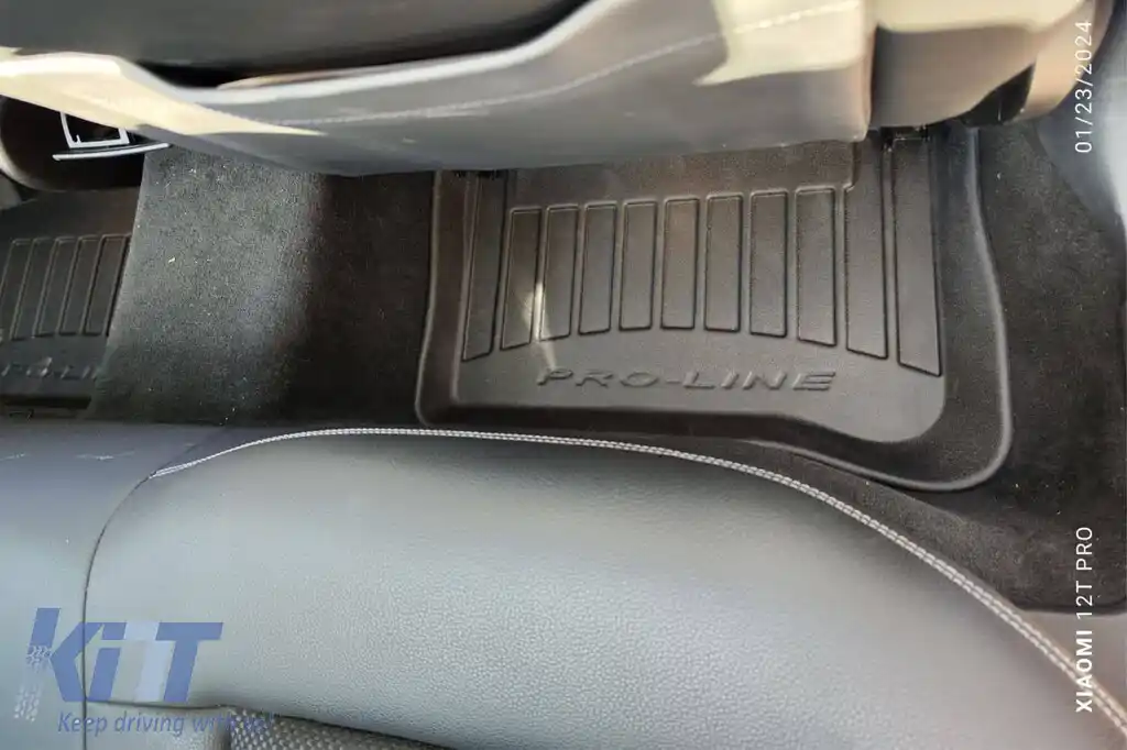 Mănuși de cauciuc specifice, potrivite pentru Mercedes CLS C218 coupe, X218 Shooting brake 2010-2018, set de 4 piese, culoare neagră, cu garanție de 24 de luni-image-6221269