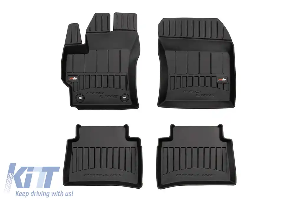 Mănuși de cauciuc specifice potrivite pentru seria Frogum 3D ProLine pentru Toyota Corolla XII după 2018, Suzuki Swace după 2020, set de 4 piese, culoare neagră, cu garanție de 24 de luni-image-6221502