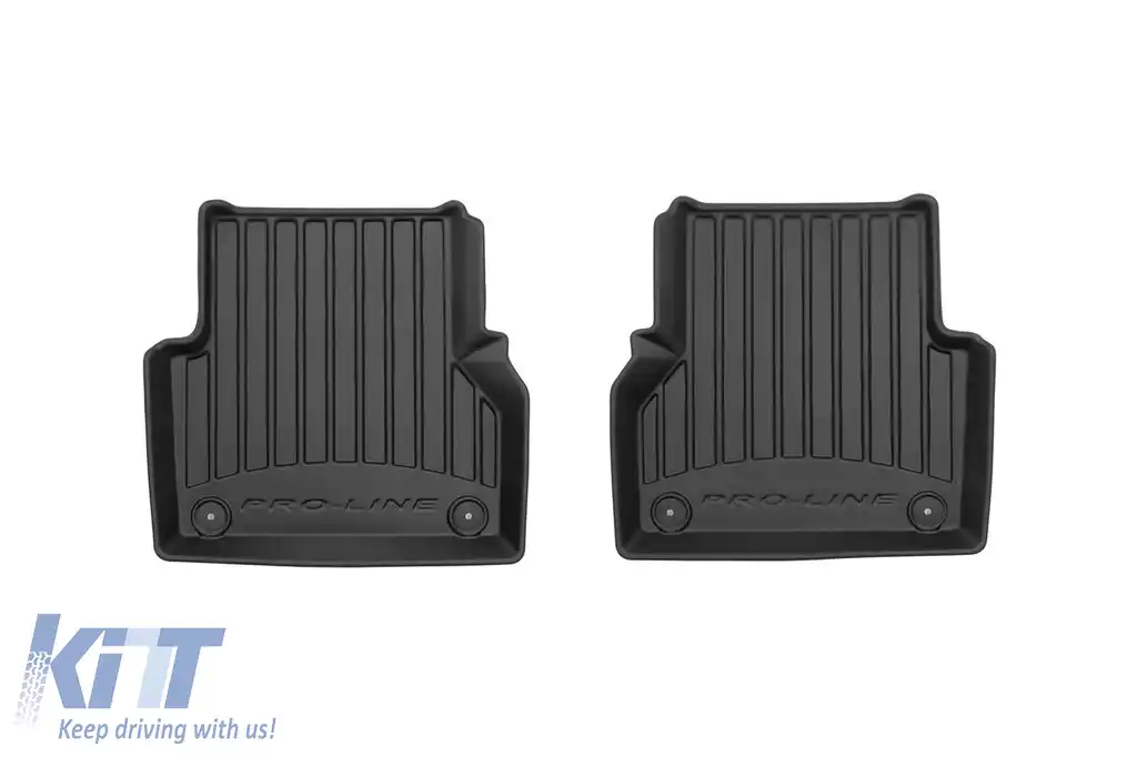 Mănuși de cauciuc specifice potrivite pentru Audi A6 după 2018, set de 4 piese, culoare neagră, cu garanție de 24 de luni-image-6221518