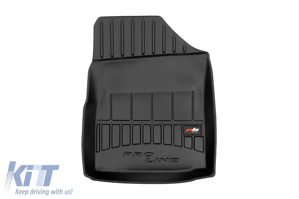 Mănuși de cauciuc specifice potrivite pentru Toyota Yaris 2005-2011, set de 3 piese, culoare neagră, cu garanție de 24 de luni-image-6221538