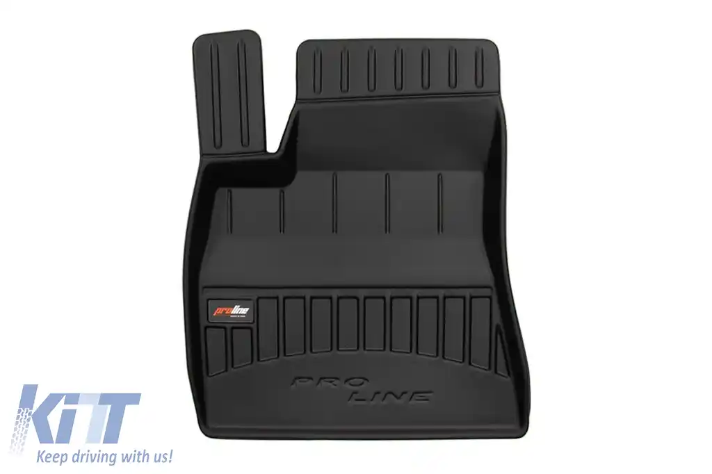 Mănuși de cauciuc specifice potrivite pentru Tesla Model 3 2017-2023 din seria Frogum 3D ProLine, set de 3 piese, culoare neagră, cu garanție de 24 de luni-image-6221645