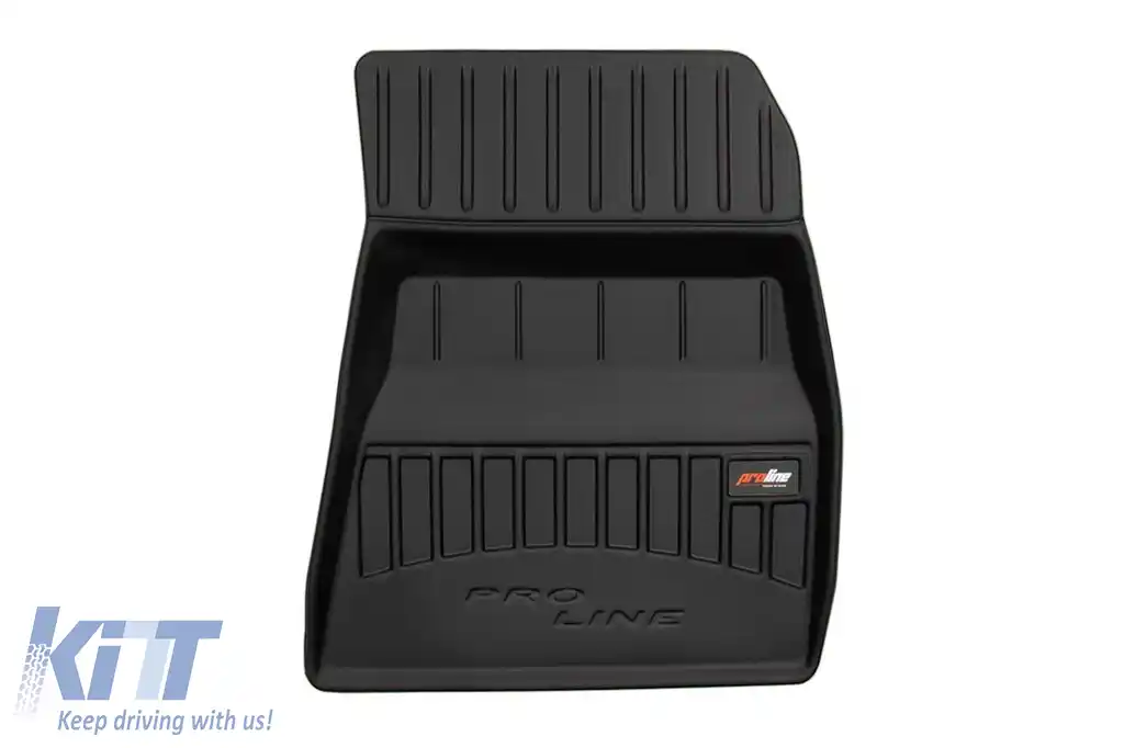 Mănuși de cauciuc specifice potrivite pentru Tesla Model 3 2017-2023 din seria Frogum 3D ProLine, set de 3 piese, culoare neagră, cu garanție de 24 de luni-image-6221646