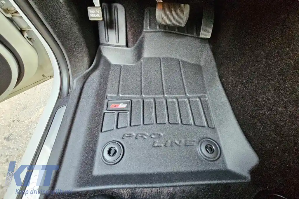 Mănuși de cauciuc specifice potrivite pentru Jeep Grand Cherokee WK2 după 2017, set de 4 piese, culoare neagră, cu garanție de 24 de luni-image-6221663