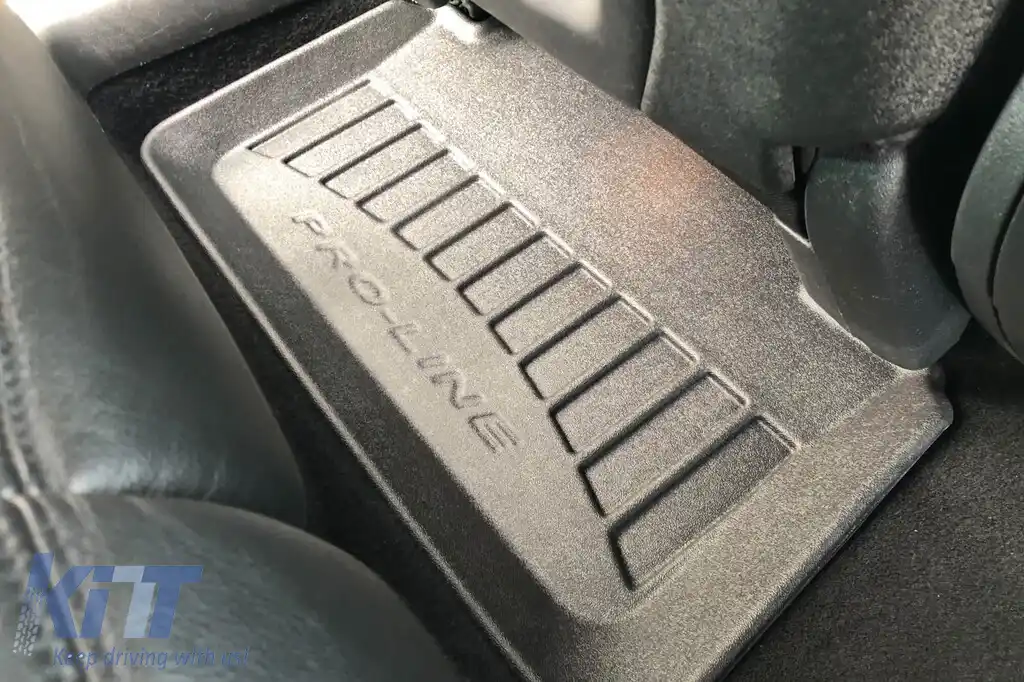 Mănuși de cauciuc specifice, potrivite pentru Citroen C5 II 2008-2017 din seria Frogum 3D ProLine, set de 4 piese, culoare neagră, cu garanție de 24 de luni-image-6221723