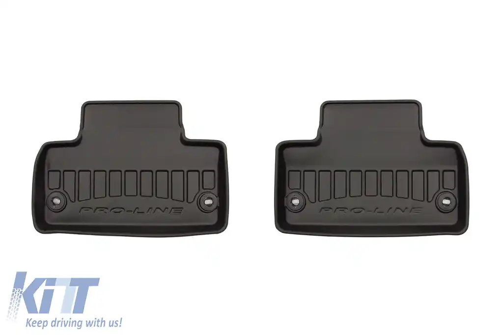 Mănuși de cauciuc specifice potrivite pentru Range Rover Evoque 2011-2018, set de 4 piese, culoare neagră, cu garanție de 24 de luni-image-6221839