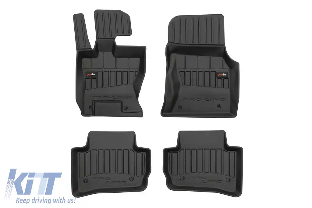 Mănuși de cauciuc specifice, potrivite pentru Range Rover Velar L560 după 2017, set de 4 piese, culoare neagră, cu garanție de 24 de luni