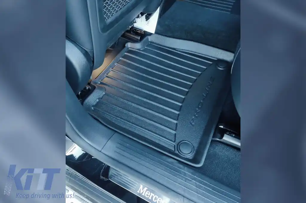 Mănuși de cauciuc specifice potrivite pentru Mercedes GLS X167 după 2019, set de 4 piese, culoare neagră, cu garanție de 24 de luni-image-6221915