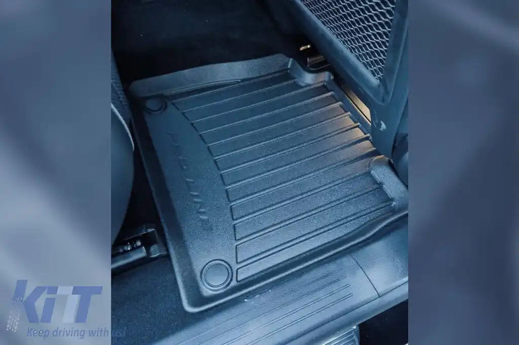 Mănuși de cauciuc specifice potrivite pentru Mercedes GLS X167 după 2019, set de 4 piese, culoare neagră, cu garanție de 24 de luni-image-6221916