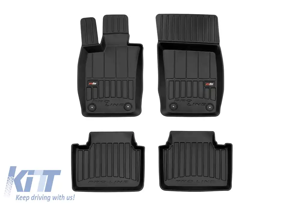 Mănuși de cauciuc specifice potrivite pentru Porsche Panamera 971, Panamera E-Hybrid după 2016, set de 4 piese, culoare neagră, cu garanție de 24 de luni