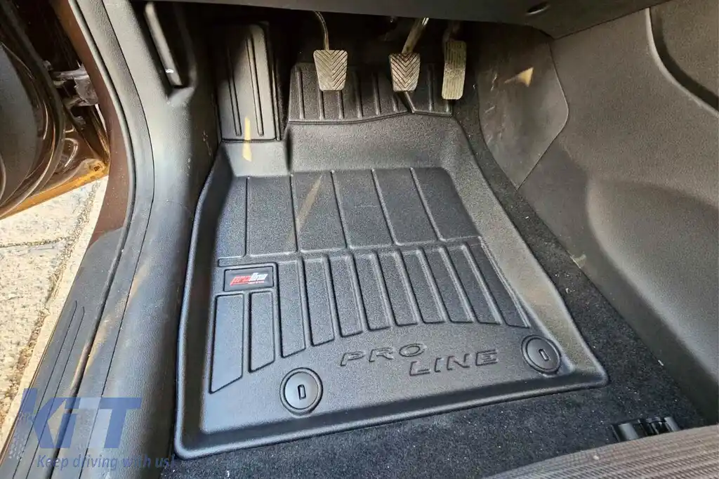 Mănuși de cauciuc specifice, potrivite pentru Hyundai i30 hatchback, Fastback după 2016, set de 4 piese, culoare neagră, cu garanție de 24 de luni-image-6222090