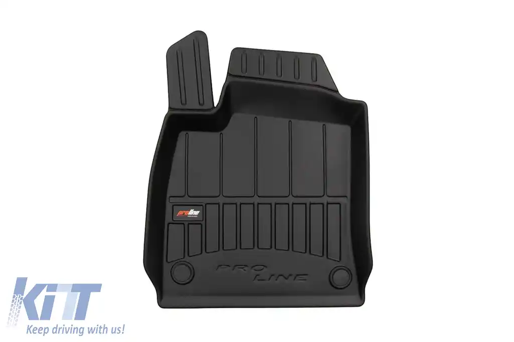 Mănuși de cauciuc specifice potrivite pentru seria Frogum 3D ProLine pentru Renault Clio după 2019, Mitsubishi Colt hatchback după 2023, set de 4 piese, culoare neagră, cu garanție de 24 de luni-image-6222240