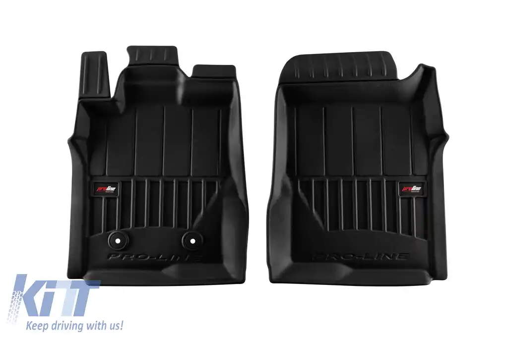 Mănuși de cauciuc specifice, potrivite pentru Ford Ranger pick-up, Volkswagen Amarok după 2022, set de 4 piese, culoare neagră, cu garanție de 24 de luni-image-6222341