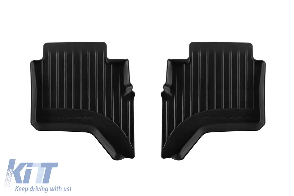 Mănuși de cauciuc specifice, potrivite pentru Ford Ranger pick-up, Volkswagen Amarok după 2022, set de 4 piese, culoare neagră, cu garanție de 24 de luni-image-6222342