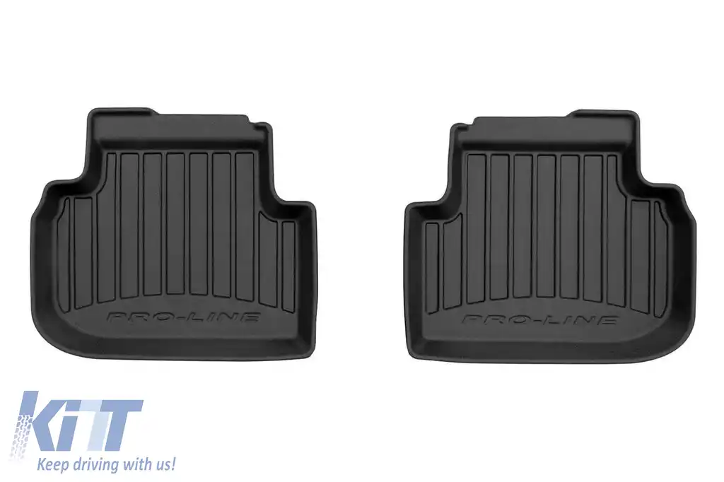 Mănuși de cauciuc specifice potrivite pentru seria Frogum 3D ProLine pentru BMW Seria 1 F40 după 2019, F70 după 2024, set de 4 piese, culoare neagră, cu garanție de 24 de luni-image-6222377