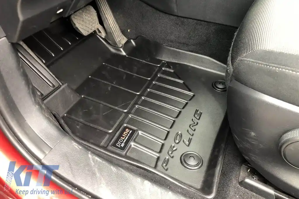 Mănuși de cauciuc specifice potrivite pentru Mazda CX-30 după 2019, set de 4 piese, culoare neagră, cu garanție de 24 de luni-image-6222393