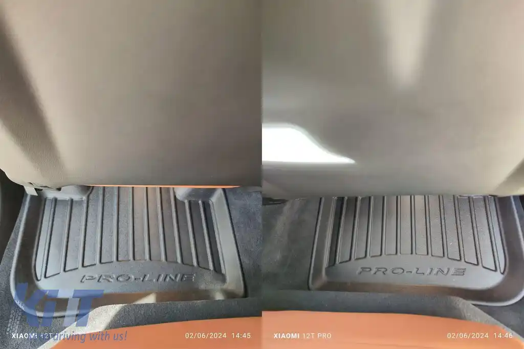 Mănuși de cauciuc specifice, potrivite pentru BMW X3 G01 după 2017, X4 G02 după 2018, set de 4 piese, culoare neagră, cu garanție de 24 de luni-image-6222414