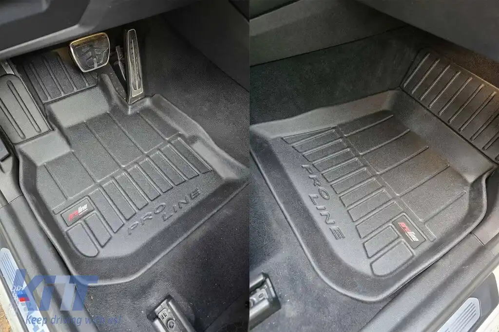 Mănuși de cauciuc specifice, potrivite pentru BMW X3 G01 după 2017, X4 G02 după 2018, set de 4 piese, culoare neagră, cu garanție de 24 de luni-image-6222415