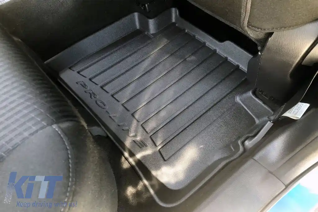 Mănuși de cauciuc specifice, potrivite pentru Mazda CX-5 2012-2017, set de 4 piese, culoare neagră, cu garanție de 24 de luni din seria Frogum 3D ProLine.-image-6222476