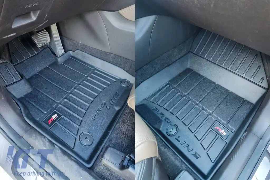 Mănuși de cauciuc specifice, potrivite pentru Hyundai Santa Fe după 2019, nu sunt potrivite pentru Hybrid, set de 3 piese, culoare neagră, cu garanție de 24 de luni-image-6222528